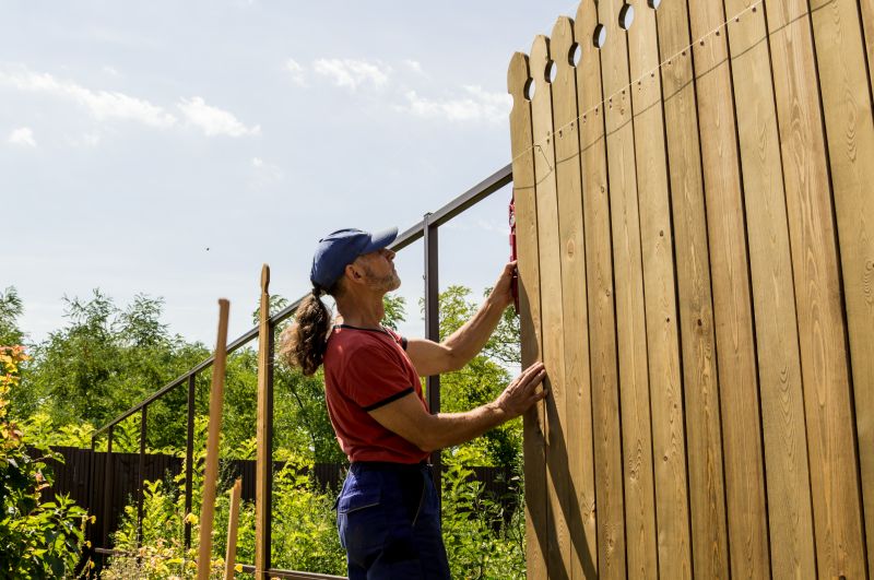 Traditional Wooden Fence
